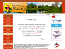 Tablet Screenshot of mordy.pl